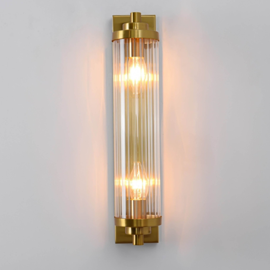 Nástěnné svítidlo LORENZO 2xE14/40W/230V zlatá