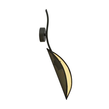 Nástěnné svítidlo LOTUS 1xE14/10W/230V černá/zlatá