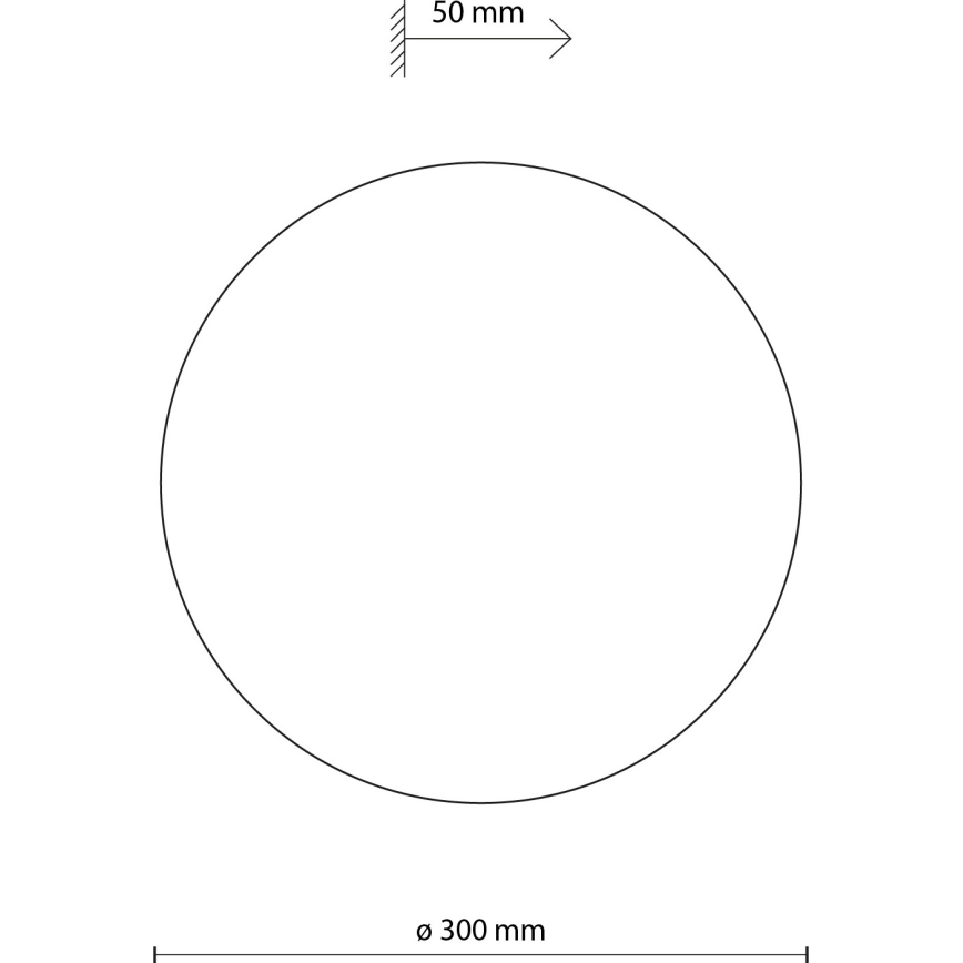 Nástěnné svítidlo LUNA 3xG9/8W/230V pr. 30 cm béžová