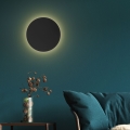 Nástěnné svítidlo LUNA 4xG9/8W/230V pr. 40 cm černá