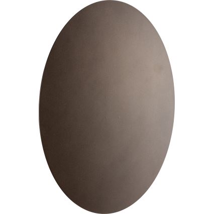 Nástěnné svítidlo LUNA 4xG9/8W/230V pr. 40 cm hnědá