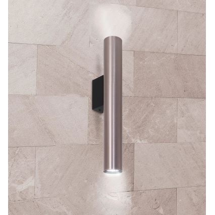 Nástěnné svítidlo LUNGOMARE 2xGU10/10W/230V matný chrom