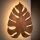 Nástěnné svítidlo MONSTERA 3xG9/8W/230V hnědá
