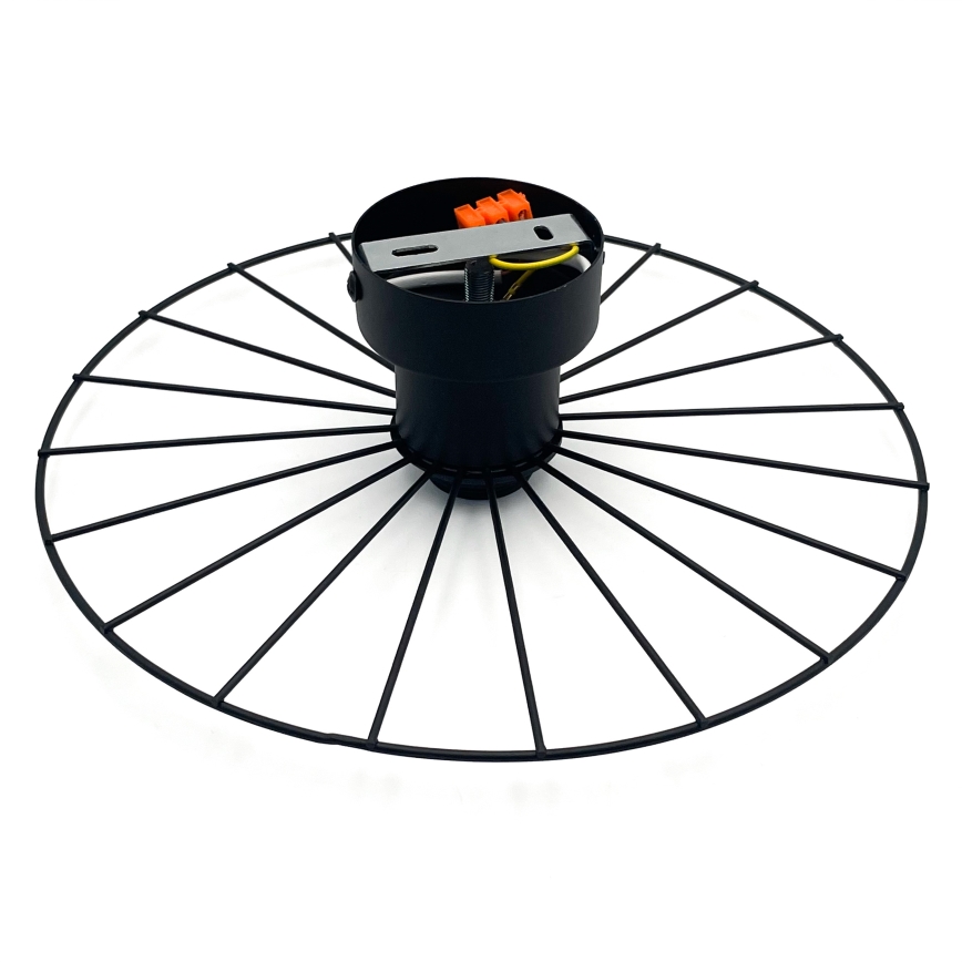 Nástěnné svítidlo MONTANA 1xE27/15W/230V pr. 30 cm černá