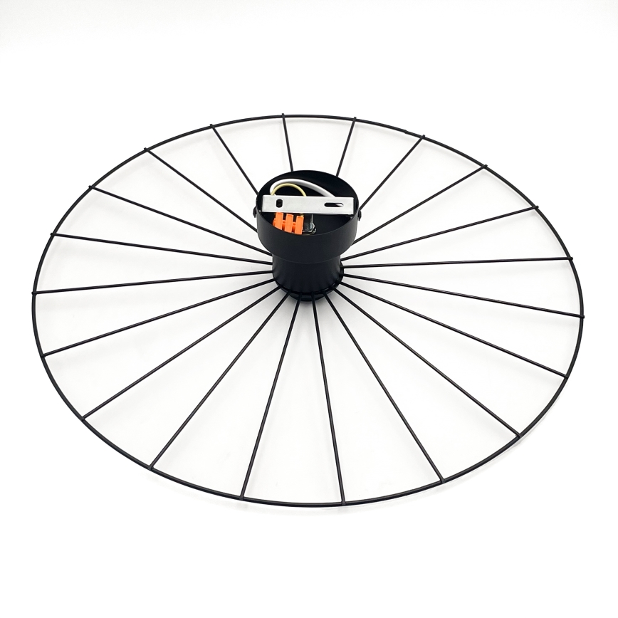 Nástěnné svítidlo MONTANA 1xE27/15W/230V pr. 45 cm černá