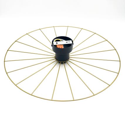 Nástěnné svítidlo MONTANA 1xE27/15W/230V pr. 45 cm zlatá