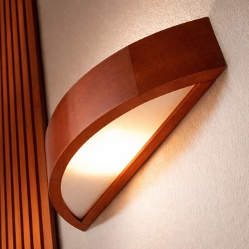 Nástěnné svítidlo NATURAL 1xE27/60W/230V borovice/hnědá