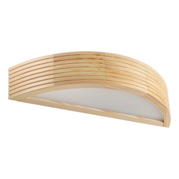 Nástěnné svítidlo NATURAL MODERN 1xE27/15W/230V borovice