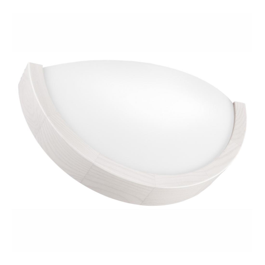 Nástěnné svítidlo NATURAL SLIM 1xE27/60W/230V borovice/bílá
