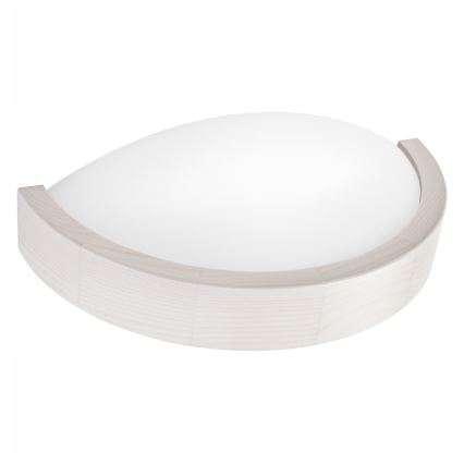 Nástěnné svítidlo NATURAL SLIM 1xE27/60W/230V borovice/bílá