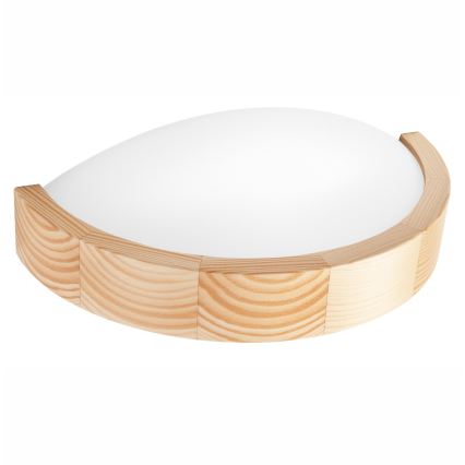 Nástěnné svítidlo NATURAL SLIM 1xE27/60W/230V borovice