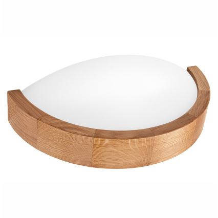 Nástěnné svítidlo OAK SLIM 1xE27/60W/230V dub