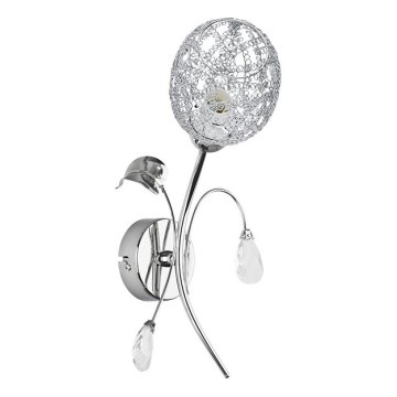 Nástěnné svítidlo ORLEAN 1xE14/10W/230V lesklý chrom