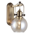 Nástěnné svítidlo POLINO 1xE27/40W/230V bronzová