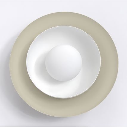 Nástěnné svítidlo POPPI 1xG9/8W/230V béžová/bílá