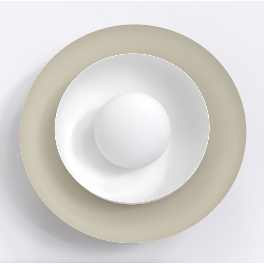 Nástěnné svítidlo POPPI 1xG9/8W/230V béžová/bílá