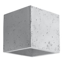 Nástěnné svítidlo QUAD 1xG9/40W/230V beton