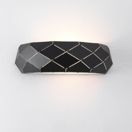 Nástěnné svítidlo REUS 1xE27/40W/230V černá