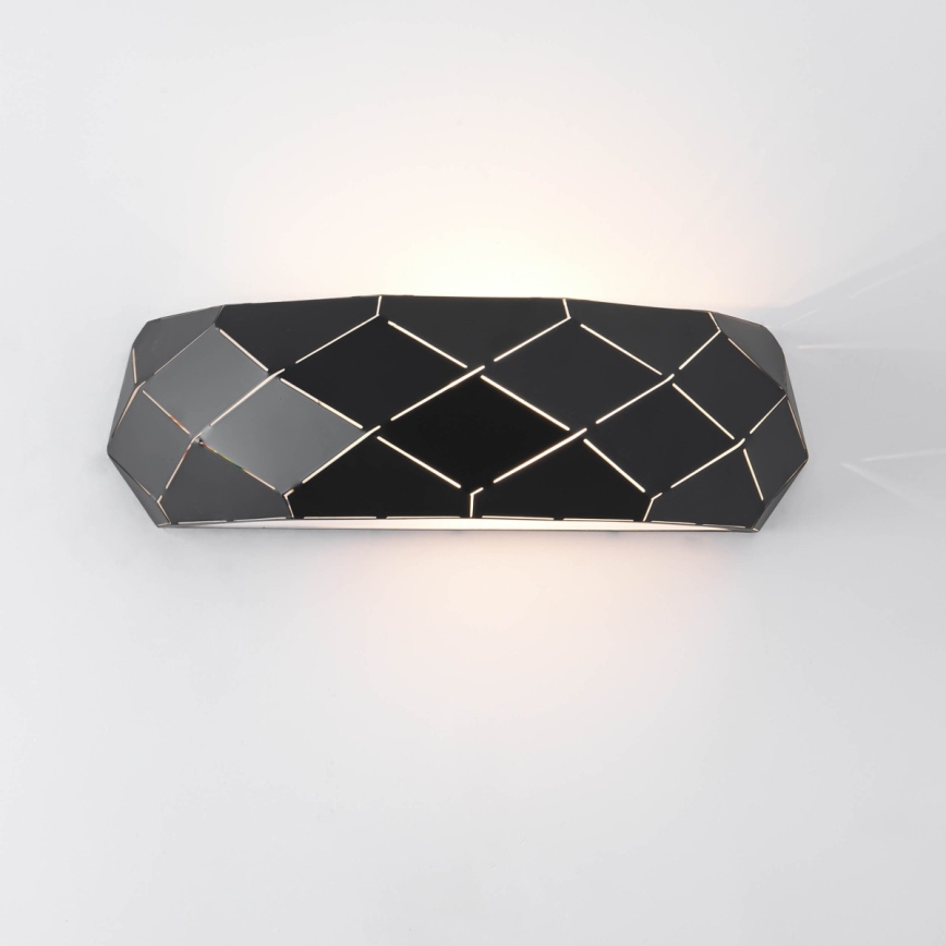 Nástěnné svítidlo REUS 1xE27/40W/230V černá