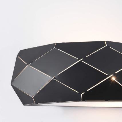 Nástěnné svítidlo REUS 1xE27/40W/230V černá