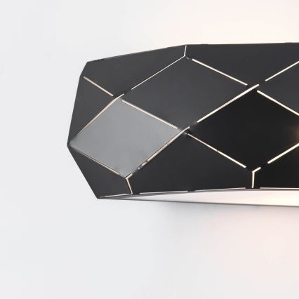 Nástěnné svítidlo REUS 1xE27/40W/230V černá