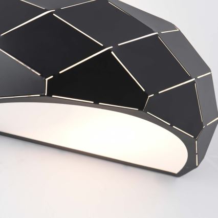 Nástěnné svítidlo REUS 1xE27/40W/230V černá