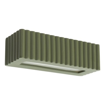 Nástěnné svítidlo RIGATA 1xE27/15W/230V keramika/zelená