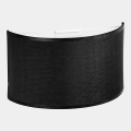 Nástěnné svítidlo RONDO 1xE27/15W/230V černá