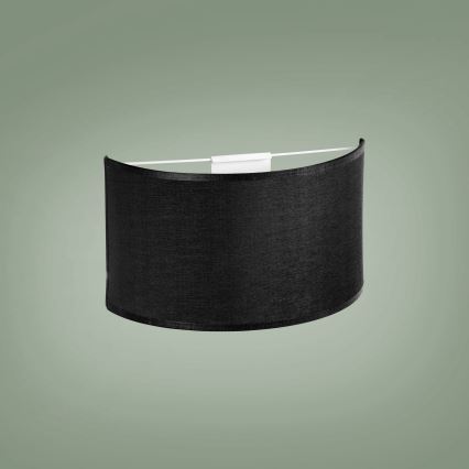 Nástěnné svítidlo RONDO 1xE27/15W/230V černá