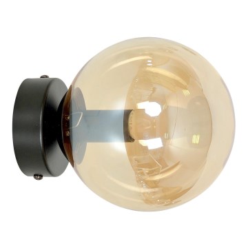 Nástěnné svítidlo ROSSI 1xE14/10W/230V černá/béžová