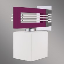 Nástěnné svítidlo SANGA 1xE14/60W fialová