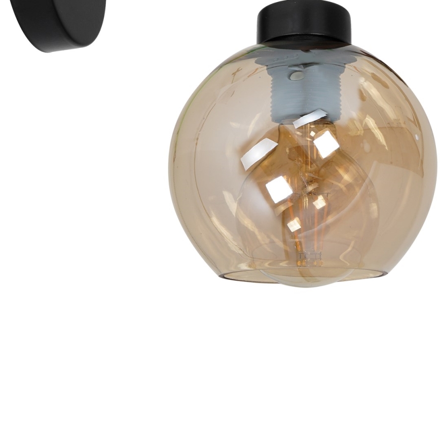 Nástěnné svítidlo SOFIA 1xE27/60W/230V hnědá