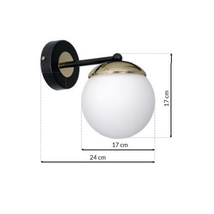 Nástěnné svítidlo SPARTA 1xE14/40W/230V