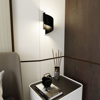 Nástěnné svítidlo SPINER 1xG9/8W/230V černá