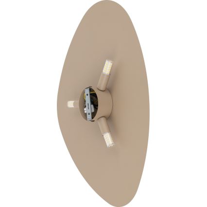 Nástěnné svítidlo STONE 3xG9/8W/230V 37x49 cm béžová