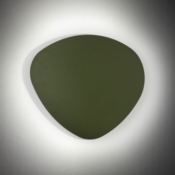 Nástěnné svítidlo STONE 3xG9/8W/230V 37x49 cm zelená