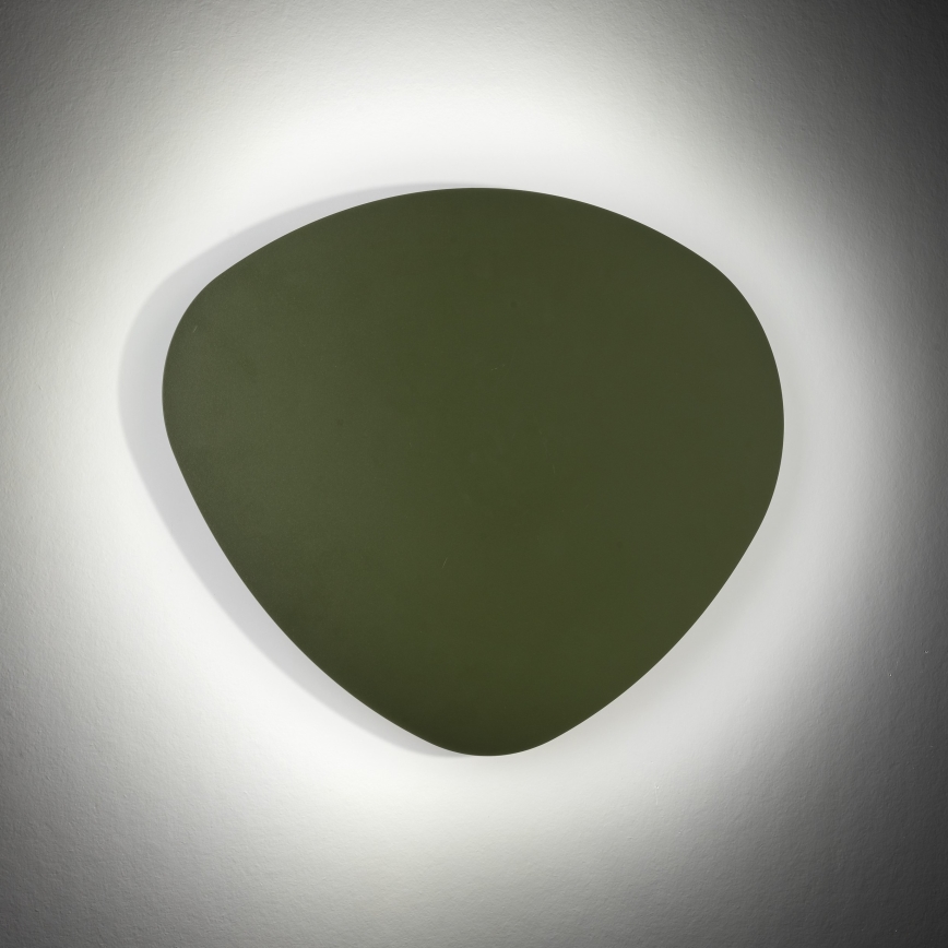 Nástěnné svítidlo STONE 3xG9/8W/230V 37x49 cm zelená
