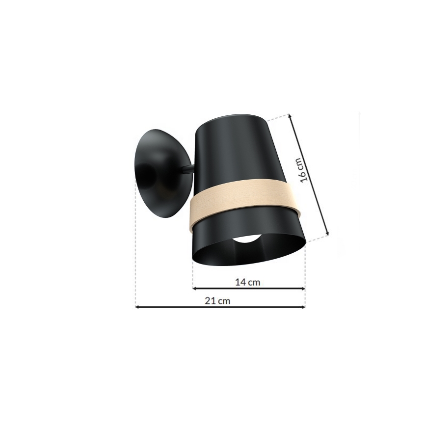 Nástěnné svítidlo VENEZIA 1xE27/60W/230V