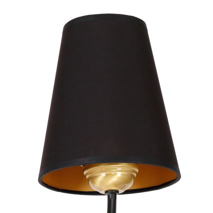 Nástěnné svítidlo VICTORIA 1xE27/60W/230V černá