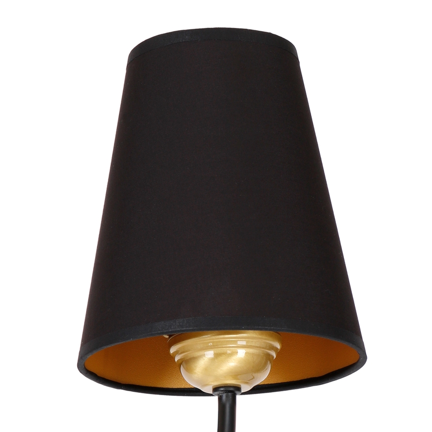 Nástěnné svítidlo VICTORIA 1xE27/60W/230V černá