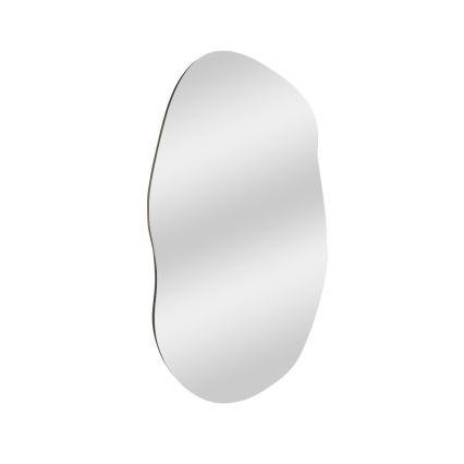 Nástěnné zrcadlo LOSSA 89x52 cm černá