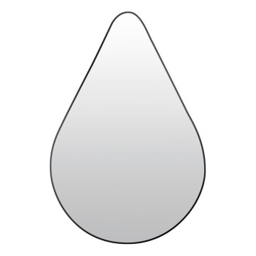 Nástěnné zrcadlo RIVERSIDE 75x50 cm černá