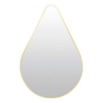 Nástěnné zrcadlo RIVERSIDE 90x60 cm zlatá