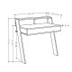 Nástěnný stolek COWORK 91x94 cm antracit