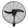 Nástěnný ventilátor 115W/230V pr. 66 cm černá + dálkové ovládání