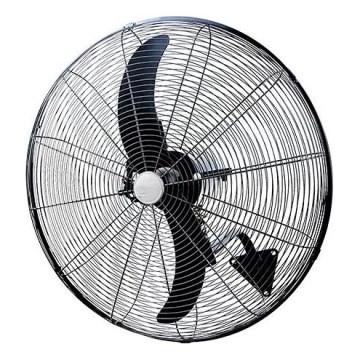 Nástěnný ventilátor 180W/230V pr. 66 cm černá + dálkové ovládání