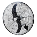 Nástěnný ventilátor 200W/230V pr. 76 cm černá + dálkové ovládání