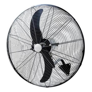 Nástěnný ventilátor 200W/230V pr. 76 cm černá + dálkové ovládání
