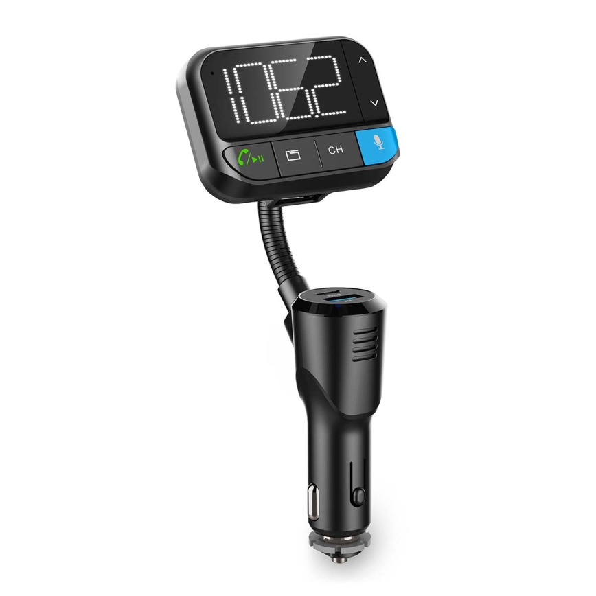 FM vysílač do auta s funkcí handsfree