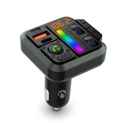 FM vysílač do auta s funkcí handsfree